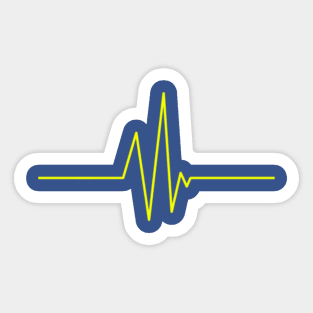 Heartbeat Sticker